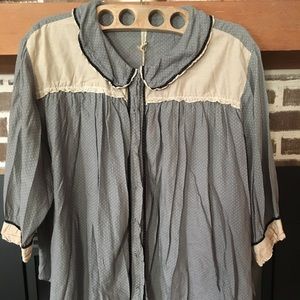 Magnolia Pearl Blouse with collar